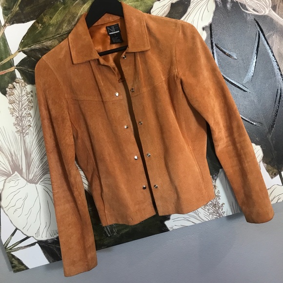 Vintage Jackets & Blazers - VINTAGE Suede Jacket